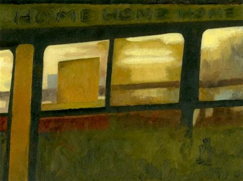 "The Dream - missed the train" original fine art by Nancy Herman "The Dream - missed the train" original fine art by Nancy Herman