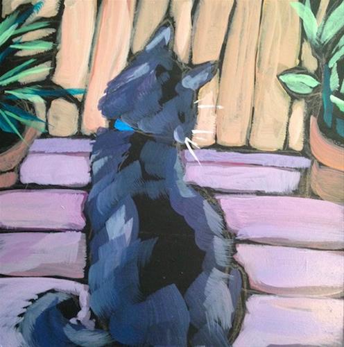 "March 22, Cheney" original fine art by Kat Corrigan "March 22, Cheney" original fine art by Kat Corrigan