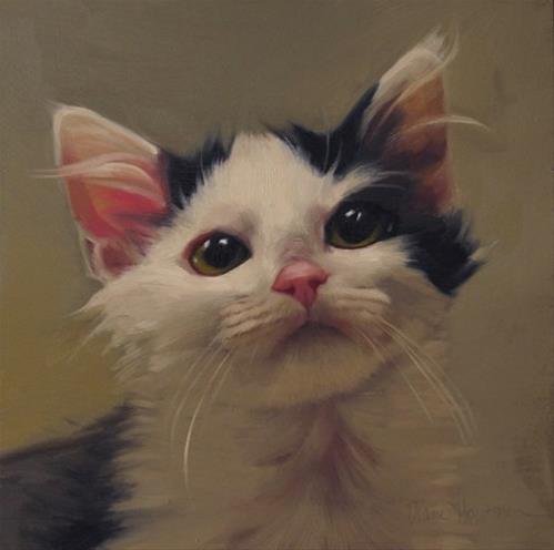 "Late Bloomer" original fine art by Diane Hoeptner "Late Bloomer" original fine art by Diane Hoeptner
