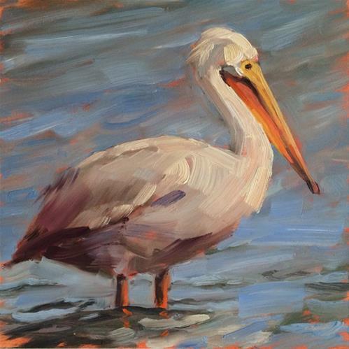 "Taking a Break" original fine art by Deborah Newman "Taking a Break" original fine art by Deborah Newman