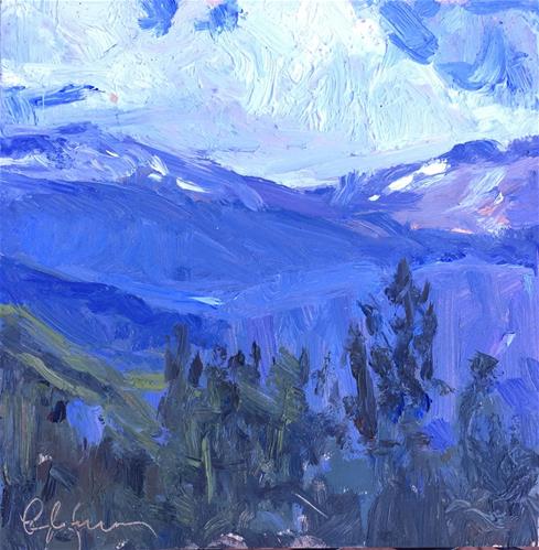 "Cloud Play" original fine art by kay keyes farrar "Cloud Play" original fine art by kay keyes farrar