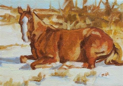 "Snow Queen" original fine art by Susan Ashmore "Snow Queen" original fine art by Susan Ashmore