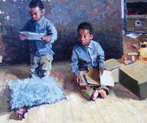 "Kids, Life, Art and Stuff 15" original fine art by Adebanji Alade "Kids, Life, Art and Stuff 15" original fine art by Adebanji Alade