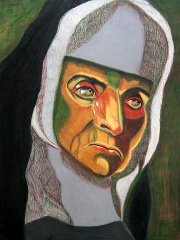 "Tyranny" original fine art by Terri Brown-Davidson "Tyranny" original fine art by Terri Brown-Davidson