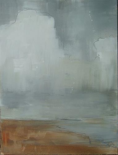 "East Beach Fog" original fine art by Rachel Wiley-Janota "East Beach Fog" original fine art by Rachel Wiley-Janota