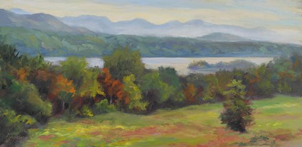 "Vanderbilt Vista" original fine art by Jamie Williams Grossman "Vanderbilt Vista" original fine art by Jamie Williams Grossman