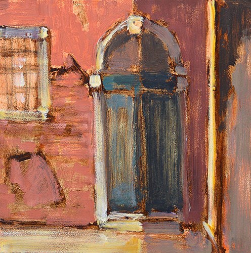 "Doorway in Venice" original fine art by Kevin Inman "Doorway in Venice" original fine art by Kevin Inman