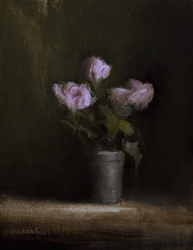 "Rose Plant" original fine art by Neil Carroll "Rose Plant" original fine art by Neil Carroll
