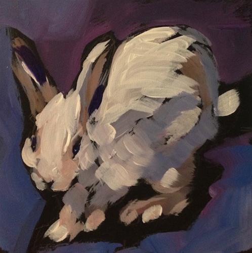 "Bun Run" original fine art by Kat Corrigan "Bun Run" original fine art by Kat Corrigan