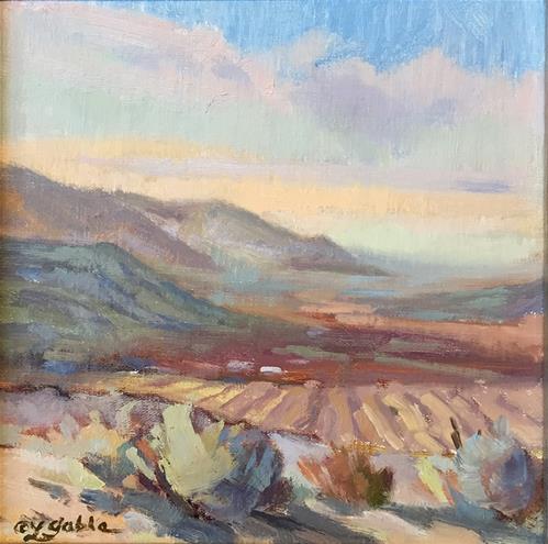 "Furrowed Fields" original fine art by Laura Gable "Furrowed Fields" original fine art by Laura Gable