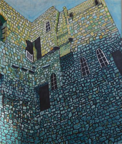 "Welsh Castle Wall" original fine art by R. L. Einhaus "Welsh Castle Wall" original fine art by R. L. Einhaus