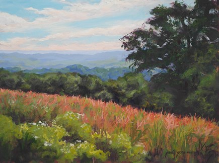 "Overlooking the Fields" original fine art by Jamie Williams Grossman "Overlooking the Fields" original fine art by Jamie Williams Grossman