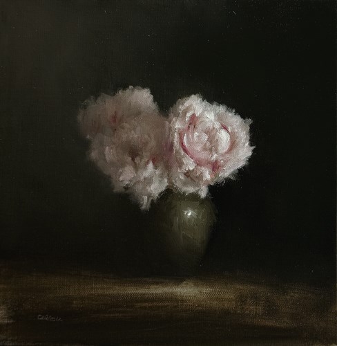 "Peonies" original fine art by Neil Carroll "Peonies" original fine art by Neil Carroll
