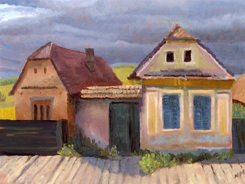 "Roumania" original fine art by Nancy Herman "Roumania" original fine art by Nancy Herman