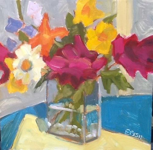 "Last of the Peonies" original fine art by Elizabeth Bish "Last of the Peonies" original fine art by Elizabeth Bish
