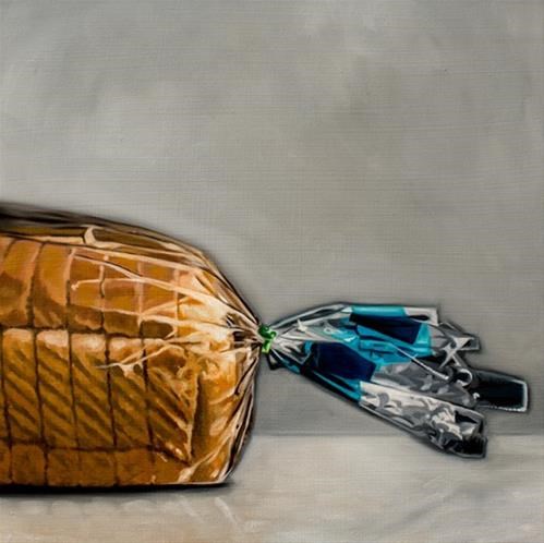 "Fresh Bread Loaf" original fine art by Lauren Pretorius "Fresh Bread Loaf" original fine art by Lauren Pretorius