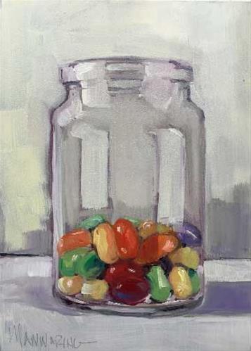 "Jelly Beans" original fine art by Merle Manwaring "Jelly Beans" original fine art by Merle Manwaring