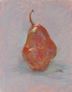 "Pear #2" original fine art by Catherine Kauffman "Pear #2" original fine art by Catherine Kauffman