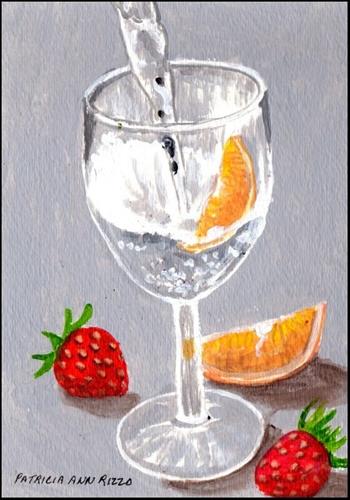 "Sparkling Water" original fine art by Patricia Ann Rizzo "Sparkling Water" original fine art by Patricia Ann Rizzo