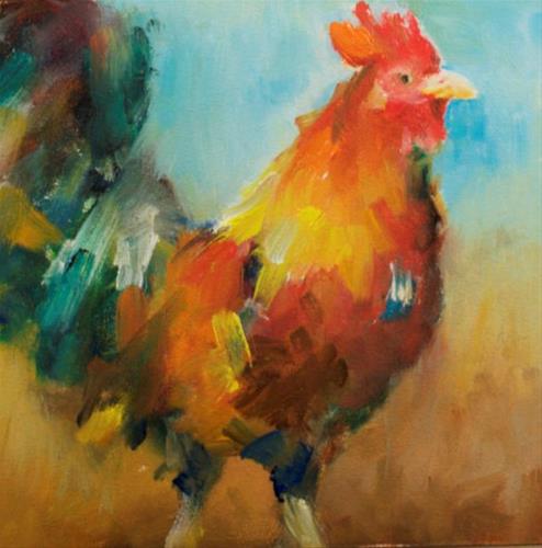 "Spring Fancy" original fine art by Sue Churchgrant "Spring Fancy" original fine art by Sue Churchgrant