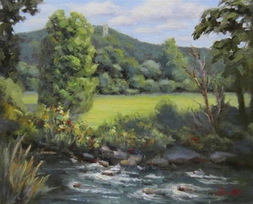 "My Happy Place" original fine art by Pat Fiorello "My Happy Place" original fine art by Pat Fiorello
