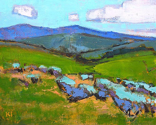 "Boise Summer" original fine art by Kevin Inman "Boise Summer" original fine art by Kevin Inman