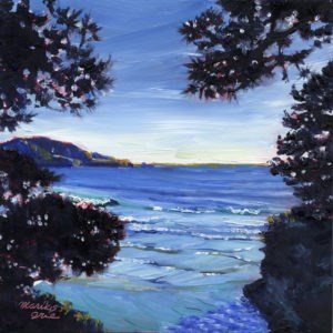 "Glittering World" original fine art by Mariko Irie "Glittering World" original fine art by Mariko Irie