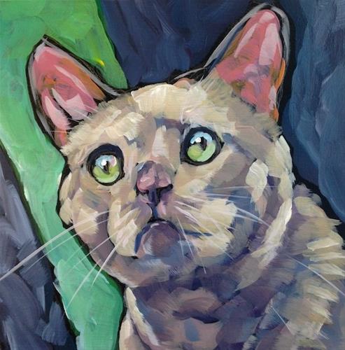 "March 20, Mouse" original fine art by Kat Corrigan "March 20, Mouse" original fine art by Kat Corrigan
