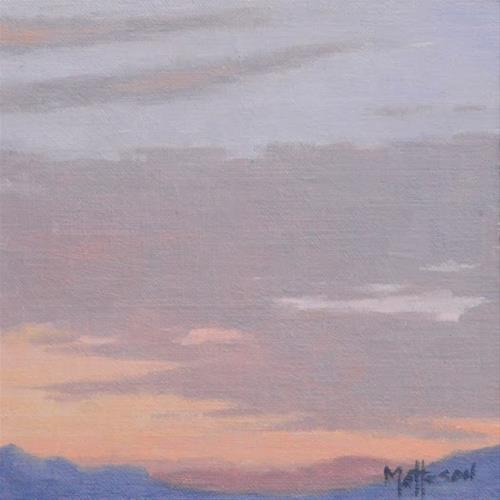 "Southwest Sunrise" original fine art by Susan Matteson "Southwest Sunrise" original fine art by Susan Matteson