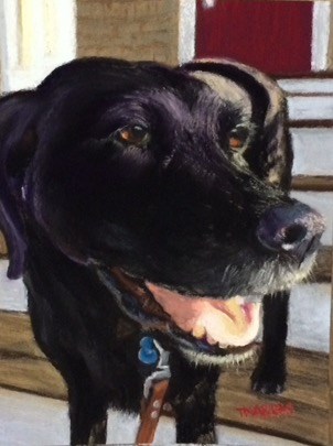 "Wilson" original fine art by Christina Karras "Wilson" original fine art by Christina Karras