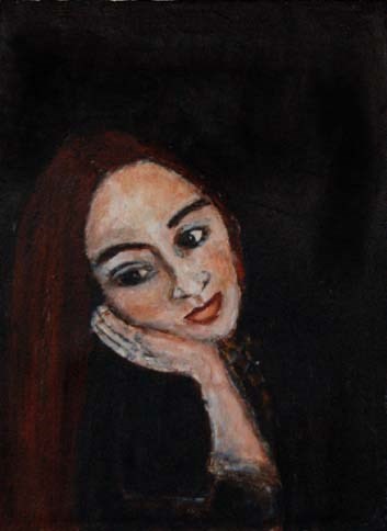 "Could Not Kiss" original fine art by Katie Jeanne Wood "Could Not Kiss" original fine art by Katie Jeanne Wood