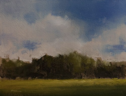 "Tree Line" original fine art by Neil Carroll "Tree Line" original fine art by Neil Carroll
