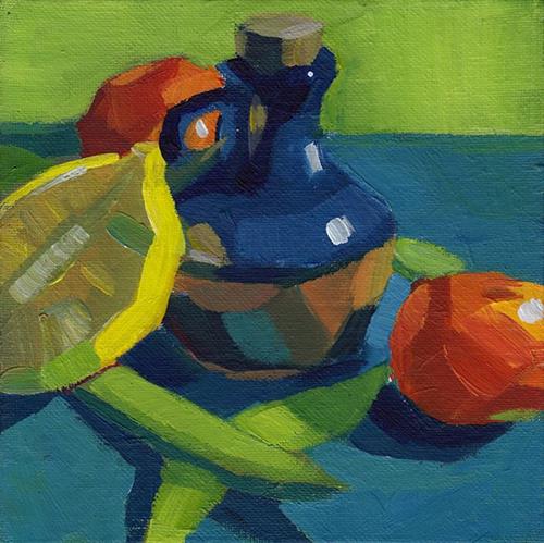 "Huddled Together" original fine art by J M Needham "Huddled Together" original fine art by J M Needham
