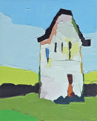 "Farmhouse Color" original fine art by Donna Walker "Farmhouse Color" original fine art by Donna Walker