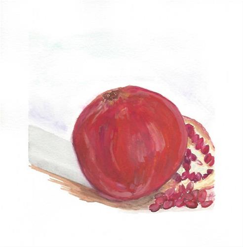 "Pomegranate" original fine art by Laura Denning "Pomegranate" original fine art by Laura Denning