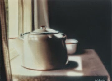 "Morning Wait" original fine art by Fred Schollmeyer "Morning Wait" original fine art by Fred Schollmeyer