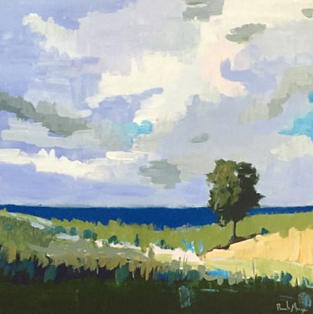 "Tree By the Sea" original fine art by Pamela Munger "Tree By the Sea" original fine art by Pamela Munger
