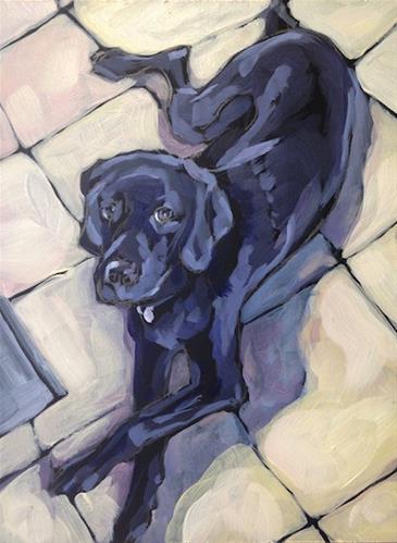 "July 11, Sage" original fine art by Kat Corrigan "July 11, Sage" original fine art by Kat Corrigan