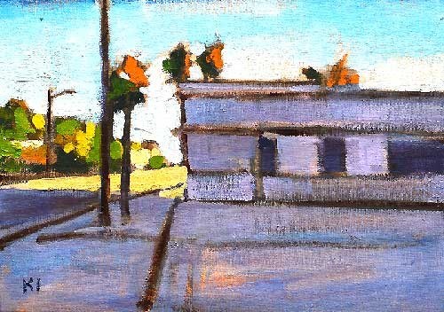 "Laundry Service" original fine art by Kevin Inman "Laundry Service" original fine art by Kevin Inman