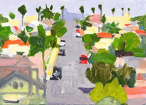 "Over North Park" original fine art by Kevin Inman "Over North Park" original fine art by Kevin Inman
