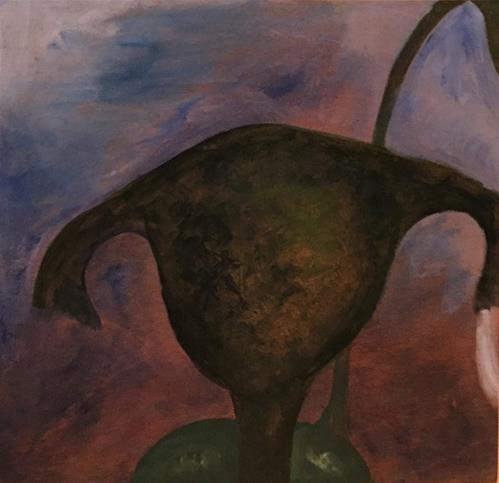 "Out of the Darkness" original fine art by Madeleine Hoffmeister "Out of the Darkness" original fine art by Madeleine Hoffmeister