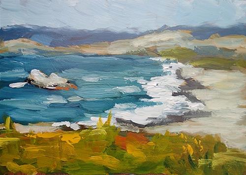 "Sonoma Coast Study" original fine art by J. Farnsworth "Sonoma Coast Study" original fine art by J. Farnsworth