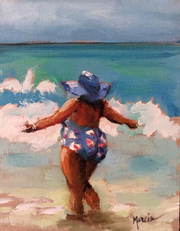 "Well, Praise the Lord" original fine art by Marcia Hodges "Well, Praise the Lord" original fine art by Marcia Hodges