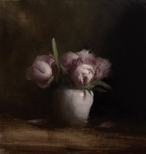 "Peonies" original fine art by Neil Carroll "Peonies" original fine art by Neil Carroll