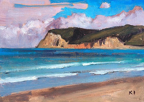 "Coronado Beach" original fine art by Kevin Inman "Coronado Beach" original fine art by Kevin Inman