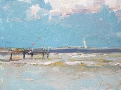 "Windy Day" original fine art by Randall Cogburn "Windy Day" original fine art by Randall Cogburn