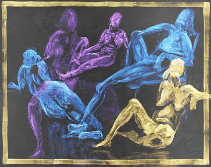 "Figure Montage No 4" original fine art by Jamie Williams Grossman "Figure Montage No 4" original fine art by Jamie Williams Grossman