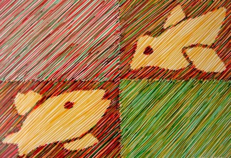 "Meeting" original fine art by Priscilla Bohlen "Meeting" original fine art by Priscilla Bohlen