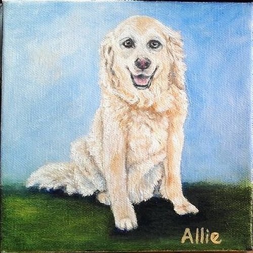 "Allie" original fine art by Camille Morgan "Allie" original fine art by Camille Morgan