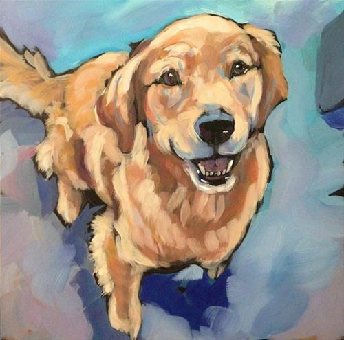 "9-5 Lenin" original fine art by Kat Corrigan "9-5 Lenin" original fine art by Kat Corrigan